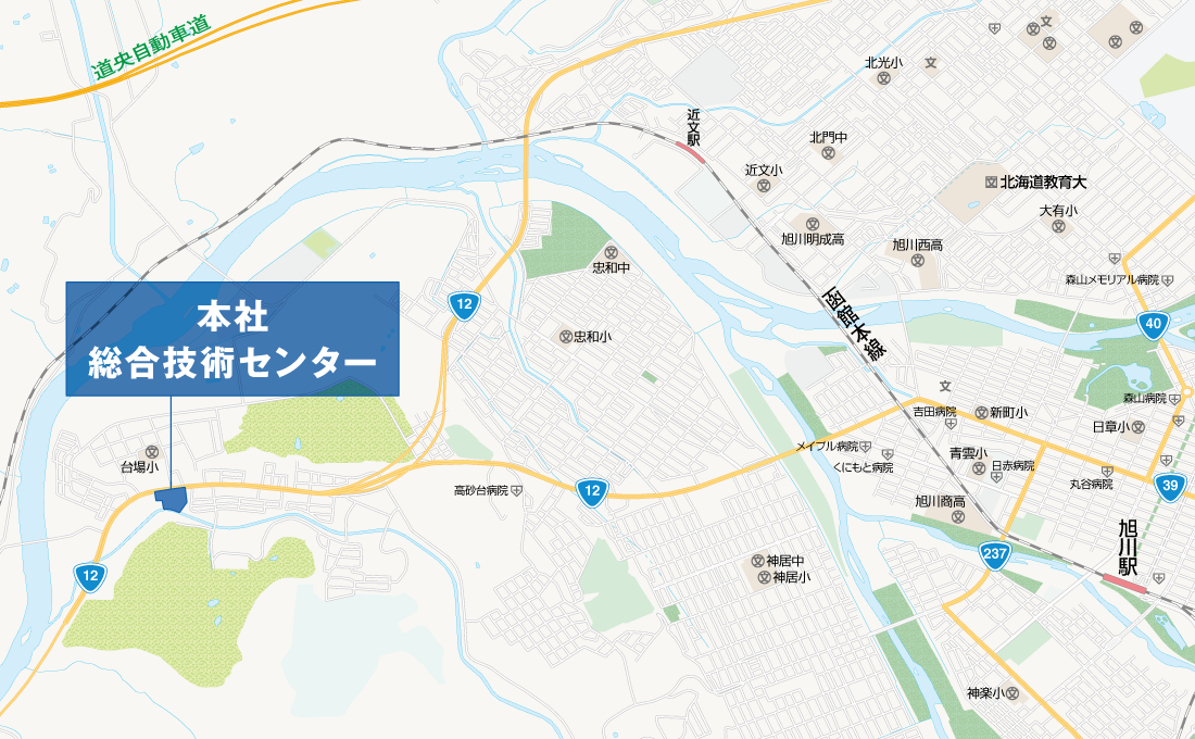 会社概要 地図素材やgismapシリーズ構築 空間情報の提案型サービスなら北海道地図