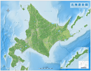 タペストリー 地図素材やgismapシリーズ構築 空間情報の提案型サービスなら北海道地図